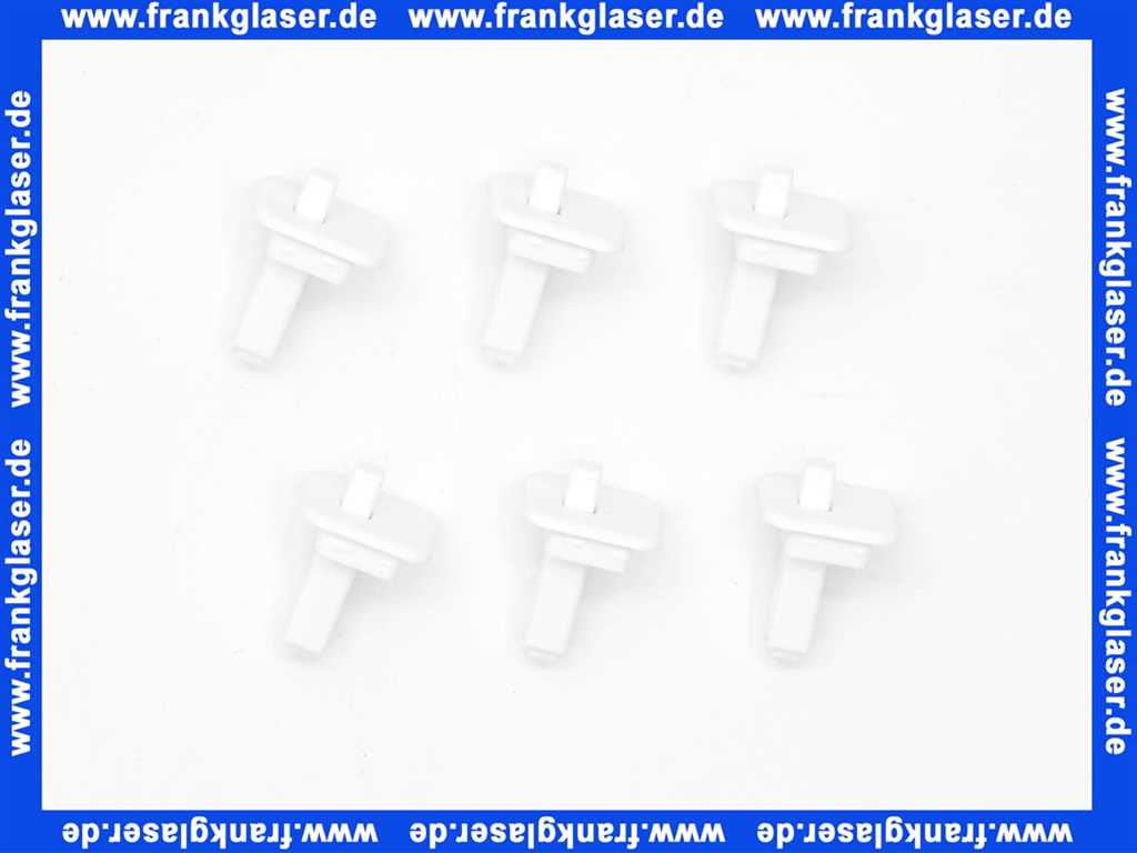 63028127 Buderus Klemmstift Gittermitte verkehrswei&szlig; (6x)