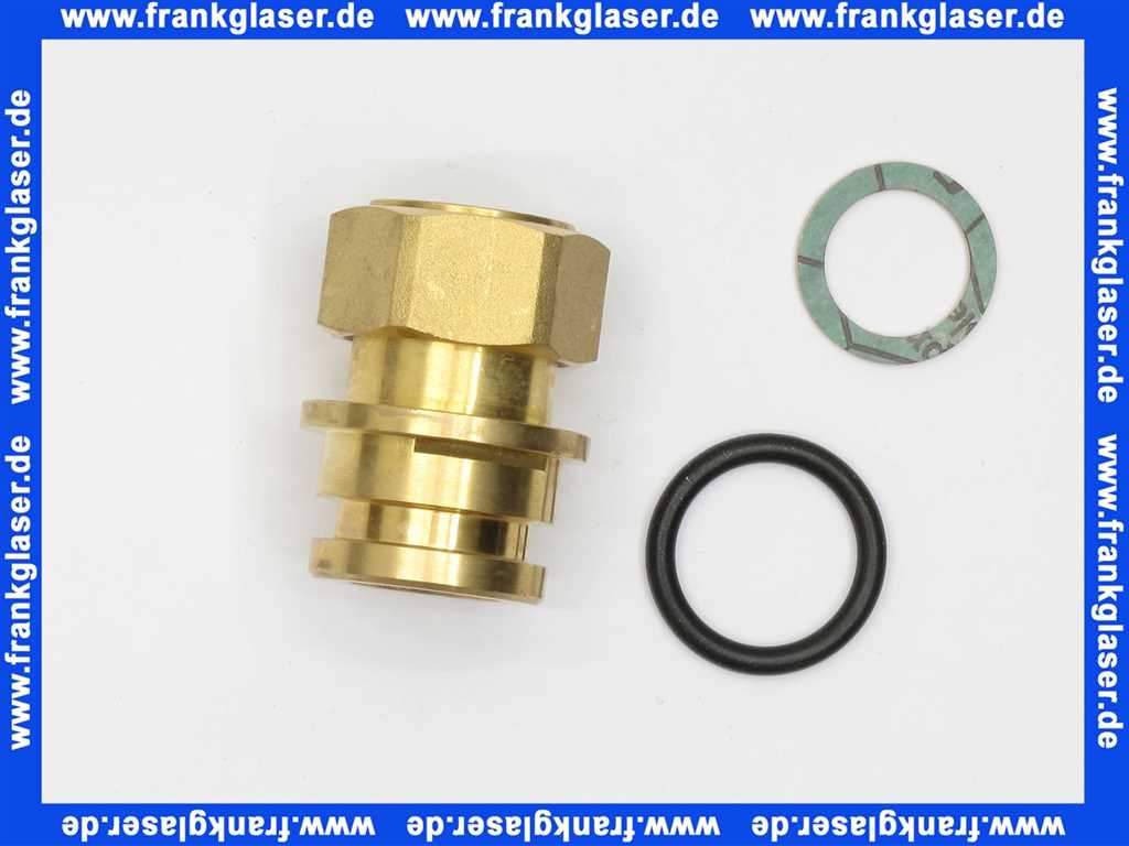 7101610 Buderus Anschlussnippel Heizung Vor-R&uuml;ckl GB152