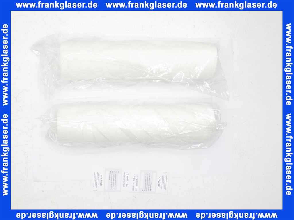 2 Gr&uuml;nbeck Ersatzfilterkerzen Geno 50 my ohne Schutzglocke f&uuml;r FS11/4Zoll-11/2Zoll