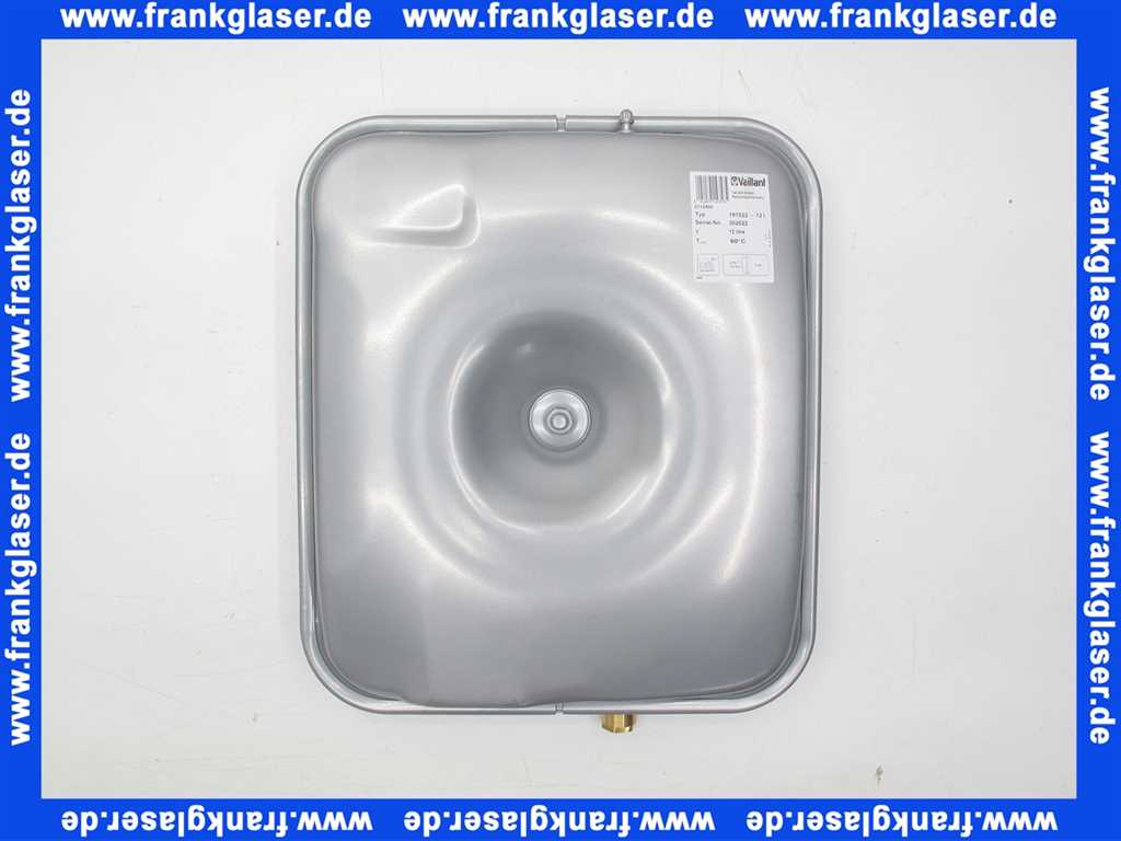 181022 Vaillant Ausdehnungsgef&auml;&szlig; 12 ltr. atmoTEC / ecoTEC / turboTEC VC VCW 180-282, 204-256