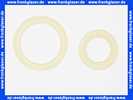 Alternative Glockendichtung zu Grohe DAL Dichtung 43808 f�r Ablaufkolben gruen mit rotem Schraubring passend zu 43544 43544000
