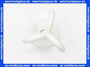 Dreifachhaken Kleiderhaken Hewi 477.90.050 Haken drehbar reinweiss