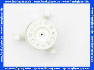 Dreifachhaken Kleiderhaken Hewi 477.90.050 Haken drehbar reinweiss