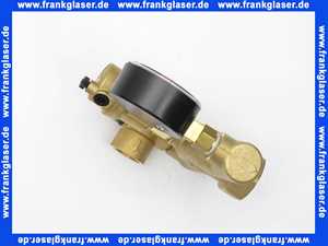 Kesselsicherheitsgruppe bis 50kW DN25 1 Zoll Messing komplett mit Isolierung Sicherheritsventil 3bar