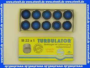 10 x Strahlregler Mischdüse Luftsprudler Siebeinsatz Siebchen 22x1 Innengewinde