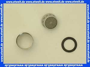 Strahlregler Mischdüse Luftsprudler Siebeinsatz Siebchen 22x1 Innengewinde 1 Stück