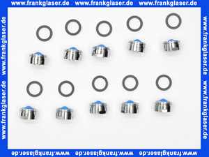 10 x Strahlregler Mischdüse Luftsprudler Siebeinsatz Siebchen 24x1 Außengewinde