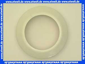 754001 Abu WC - Flach - Rosette DN 100 in Weiss
