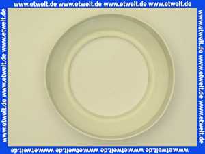 754001 Abu WC - Flach - Rosette DN 100 in Weiss