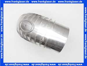 Aluminium Abgasrohr Bogen 130mm 90 Grad