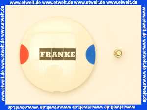 2000105583 KWC Aquarotter Firmenplakette Abdeckplatte komplett