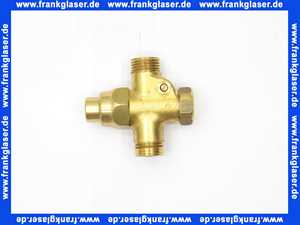 0610513 Benkiser Selbstschluss - Ventil 1/2 Zoll AG x 1/2 Zoll AG mit Laufzeitregulierung