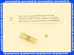 Bosch Ersatzset für Gasdruckwächter 7099810