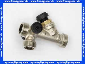 Bosch Absperrventil mit Rückflussverhinderer G3/4 - DN15 7101046