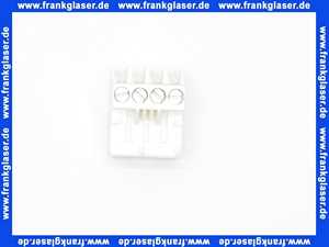 Bosch Anschlussklemme 4-pol BR II Brenner weiß 7747023980