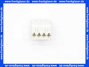 Bosch Anschlussklemme 4-pol BR II Brenner weiß 7747023980