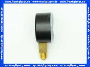 M38TA10 Brauckmann Manometer Gehäusedurchmesser 50mm G1/4 Zoll 0-10 Bar