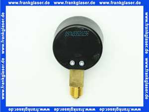 M38TA10 Brauckmann Manometer Gehäusedurchmesser 50mm G1/4 Zoll 0-10 Bar