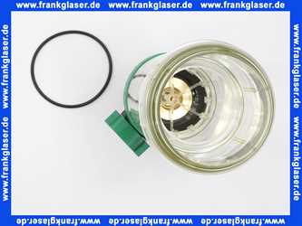 KF11S-1A Brauckmann Klarsicht Siebtasse komplett für 1/2 und 1 1/4 Zoll