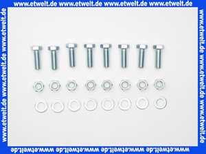 508674 Brötje M12x35-Schrauben mit Muttern und Scheiben für Handlochdeckel