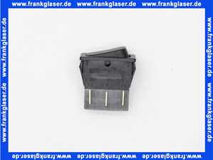 517287 Brötje Wippschalter 2polig 6 Anschlüsse