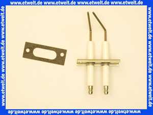 654265 Brötje Zündelektrode SGB C Brenner mit Metallgeweberohre