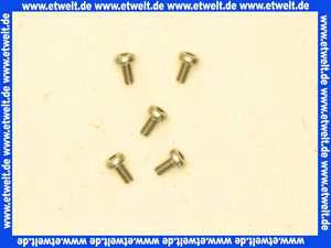 664318 Brötje Schraubensatz WGB Brennerrohr M4 x 8                      VPE= 5 Stück