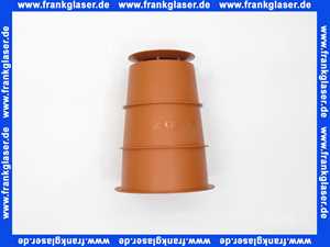 680158 Brötje Haube KAS 80/5C ROT Hut für Econext Dachdurchführung