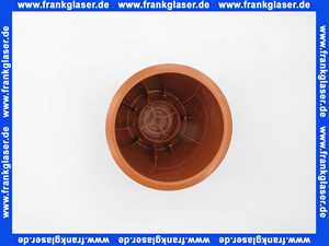 680158 Brötje Haube KAS 80/5C ROT Hut für Econext Dachdurchführung