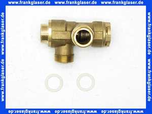 Brötje 7633384 3 Wege Ventil (ohne Motor) 270 Eck Ausführung