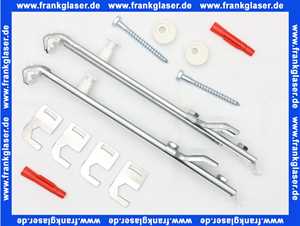 7764330 Brötje Schnellkonsolen-Set Multi-Fix B Bauhöhe 300 für mehrreihige Heizplatten Typ: 21 - 22 - 33 K / E