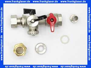 907415 Brötje Vorlauf o.SIV Kugelhahn IAS2 22 mm