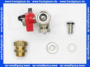 907415 Brötje Vorlauf o.SIV Kugelhahn IAS2 22 mm