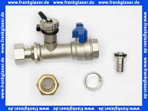 907422 Brötje Rücklauf Kugelhahn IAS2 22 mm