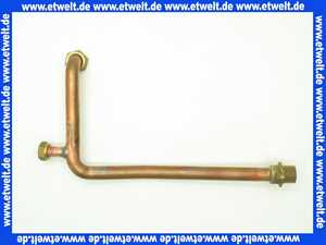 988629 Brötje Anschl.Rohr Rücklauf WGB 2.15/ WGB 2.20 Heizkrei