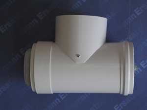 999144 Brötje T-Stück mit Bogen KAS 80/6