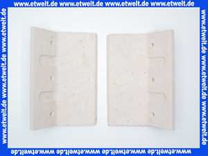 54915238 Buderus Feuerraum Seitenwand 392 mm, 3 Löcher (Set a 2 Stück)