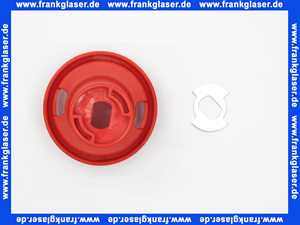 5594682 Buderus Griff rot für Kugelhahn