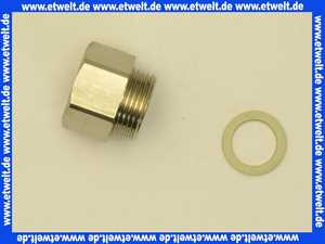 63007549 Buderus Anschlussnippel RP3/4xG3/4, S-flex