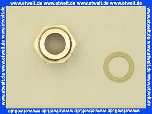 63007549 Buderus Anschlussnippel RP3/4xG3/4, S-flex