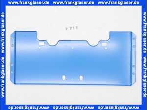 63018642 Buderus Adapterblech Regelgerät verp