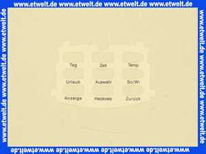 7079712 Buderus Folie Beschriftung MEC2