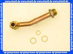 7100810 Buderus Vorlaufrohr kpl Dichtung Lin-K23