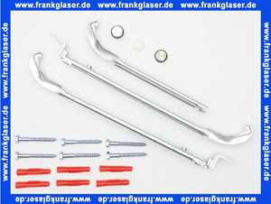 Buderus BMSplus Heizkörperkonsole FMS 20-33 H400 horizontal (3x),+ mit Blind und Entlüftungsstopfen 7738325246