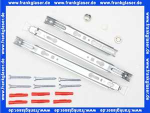 Buderus BMSplus Heizkörperkonsole FMS 20-33 H400 horizontal (3x),+ mit Blind und Entlüftungsstopfen 7738325246