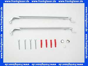 Buderus BMSplus Heizkörperkonsole FMS 20-33 H500 horizontal Set mit Blind und Entlüftungsstopfen 7738325247