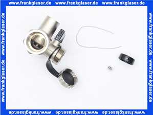 Buderus Logafix V2 Kappenventil MS 3/4 x 3/4 PN 10 vernickelt 7738342117