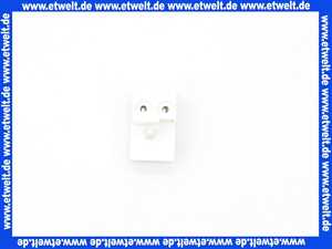 7747023129 Buderus Anschlussklemme 2-pol. weiss