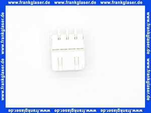 7747023980 Buderus Anschlussklemme4-pol.BR II Brenner weiss