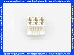 7747023981 Buderus Anschlussklemme Stecker 3-polig Netzanschluss weiss